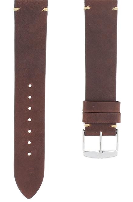 Brown Leather Vintage Watch Band 19mm ($ 69)
