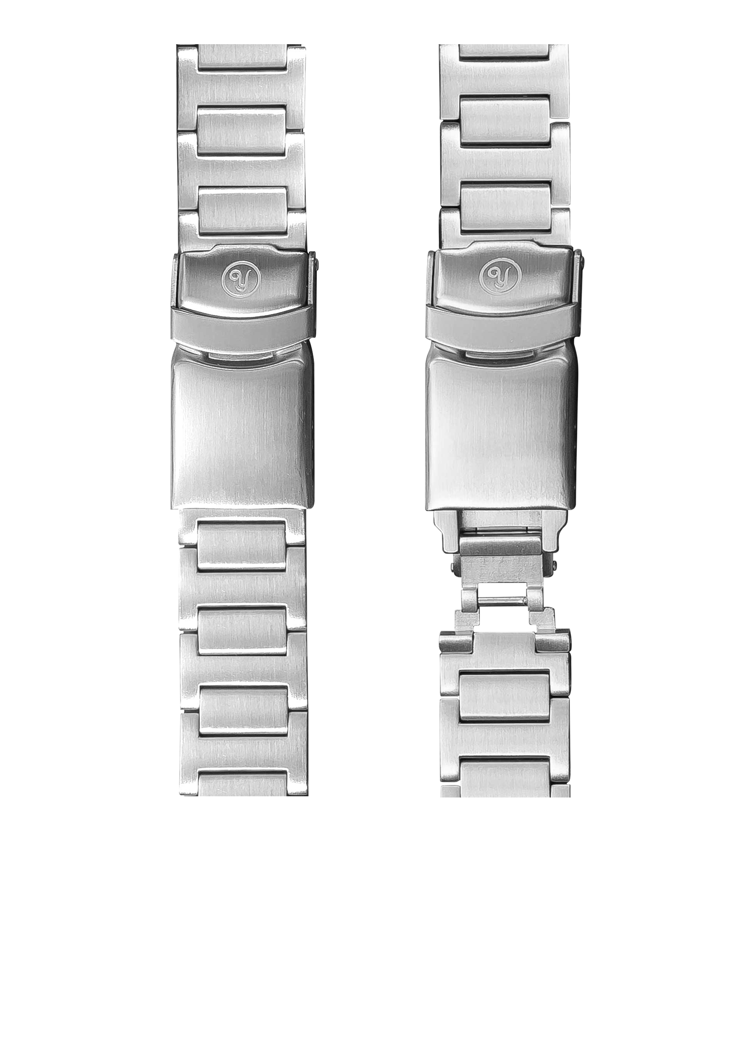 Stainless Steel Flygraf Pilot Watch Band 19mm